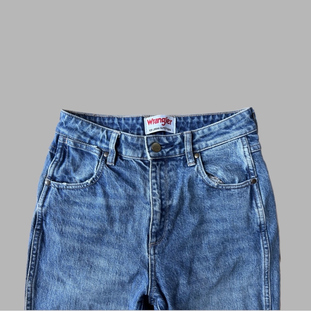 Wrangler Drew High Waisted Straight Leg Jean